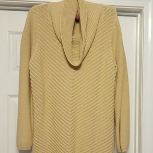 Dressy cowlneck sweater